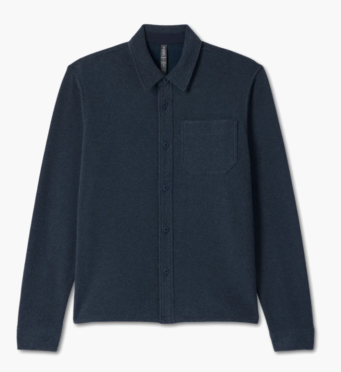 Men's Beach Fleece Shirt Jacket