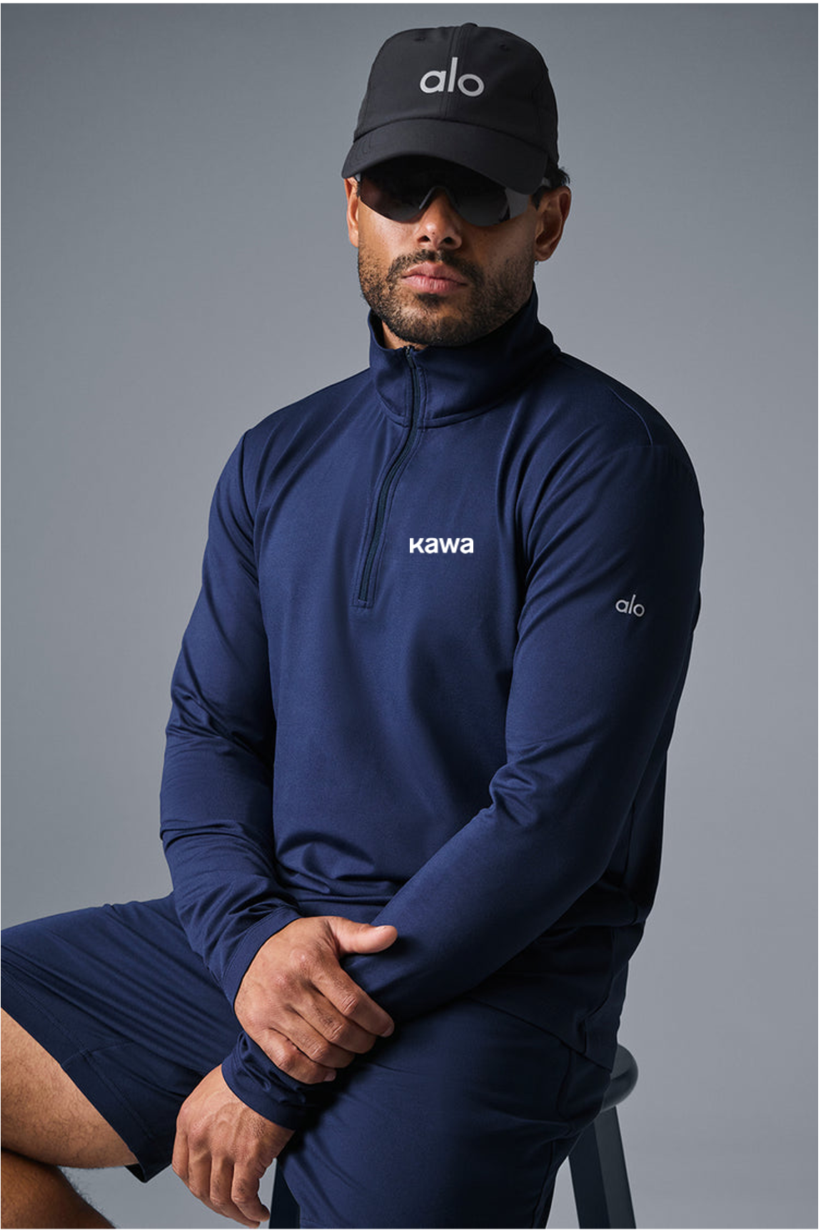 Men's Quarter Zip Long Sleeve