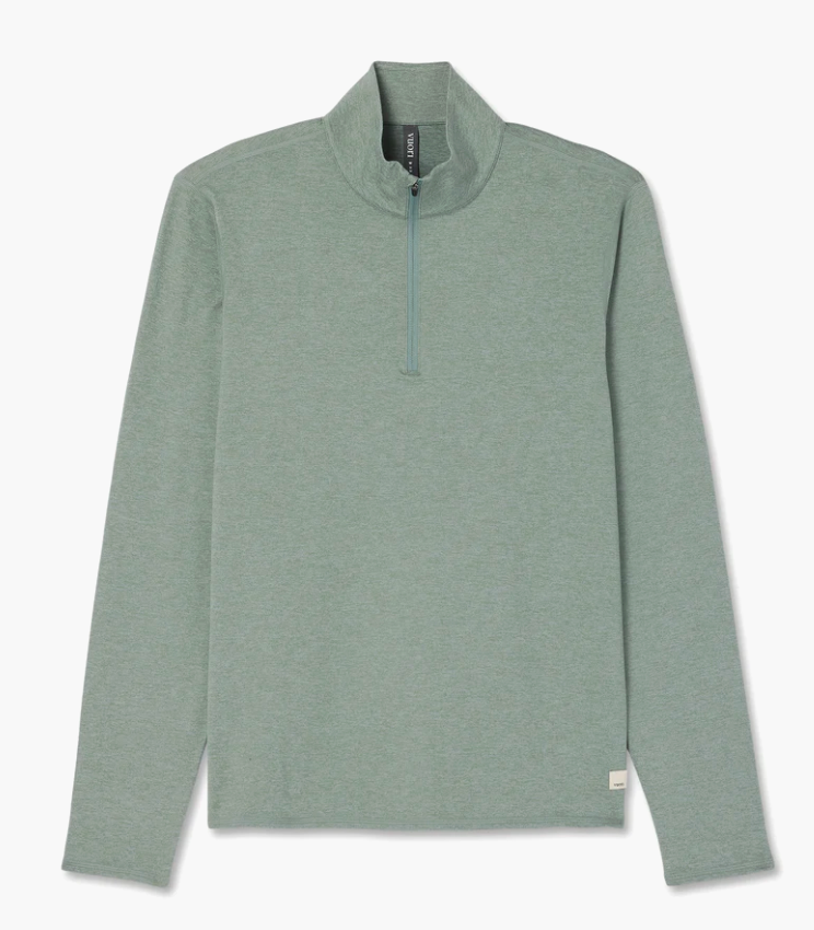 Men's Ponto Half Zip Mock Neck