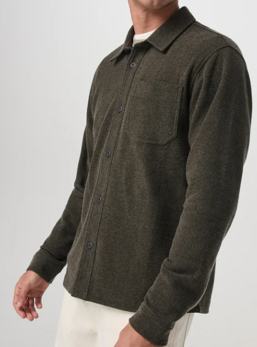 Men's Beach Fleece Shirt Jacket