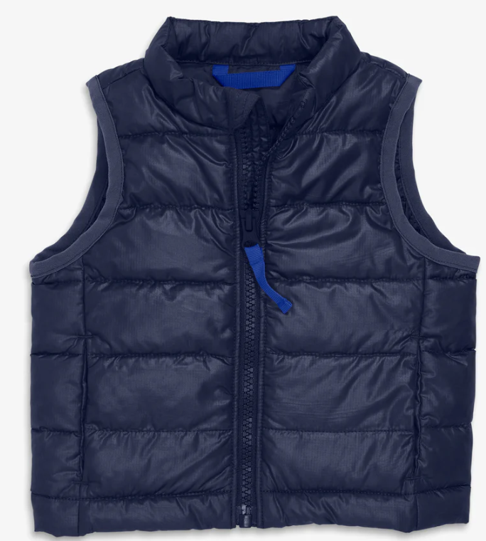 Kawa Baby lightweight puffer vest