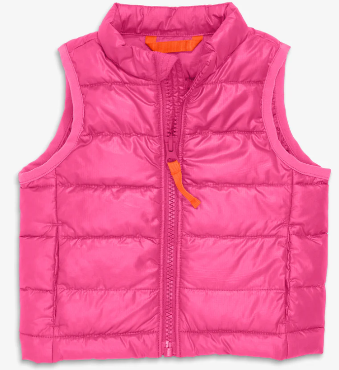 Kawa Baby lightweight puffer vest